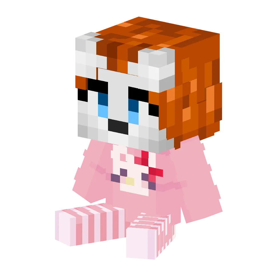aoi_cute, aoi cute — предмет ресурспака minecraft специально для сервера foxward