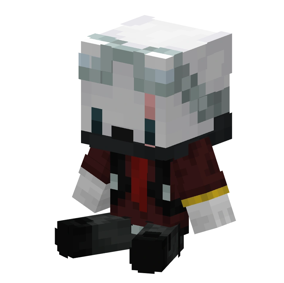 Просто Вайт, just white — предмет ресурспака minecraft специально для сервера foxward