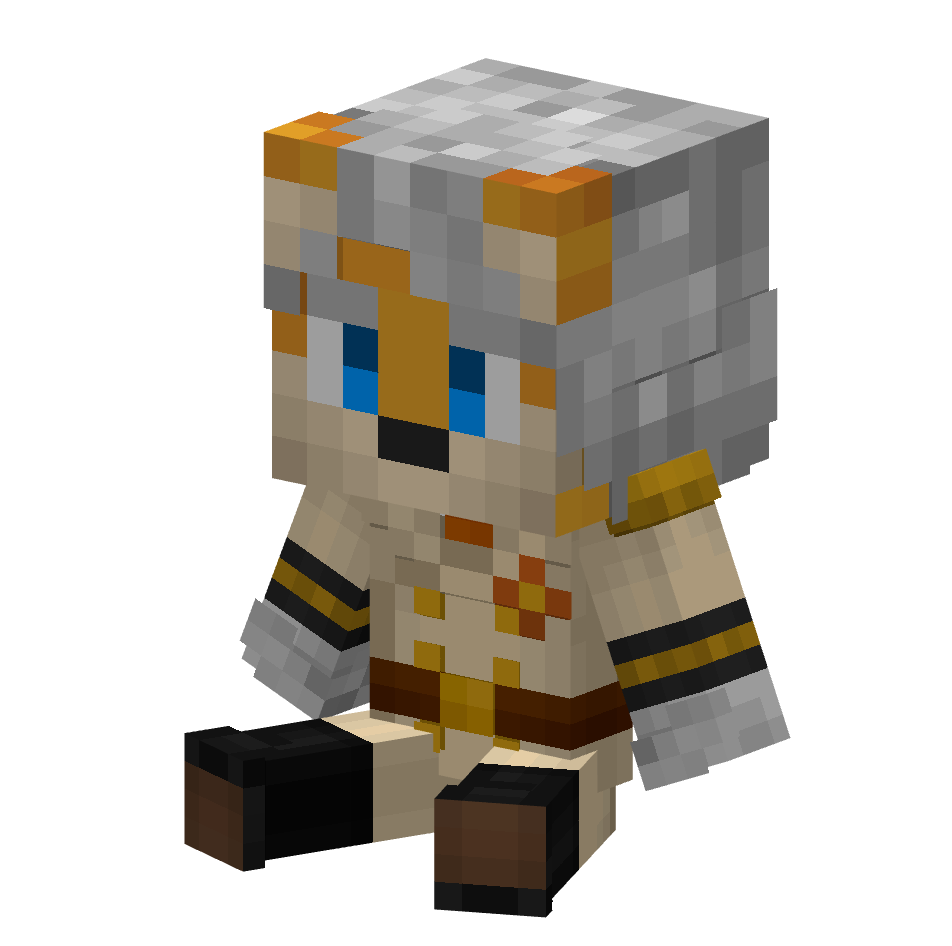 майлз плюшевый, miles plush — предмет ресурспака minecraft специально для сервера foxward