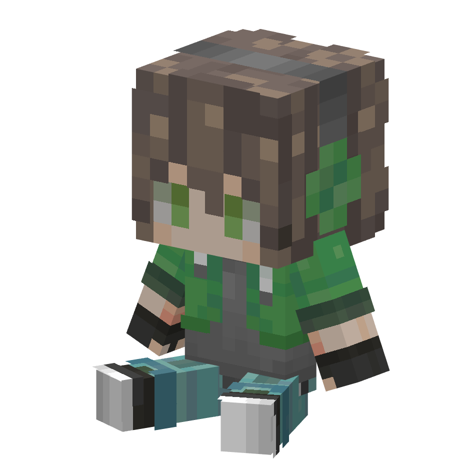 minrik, minrik — предмет ресурспака minecraft специально для сервера foxward