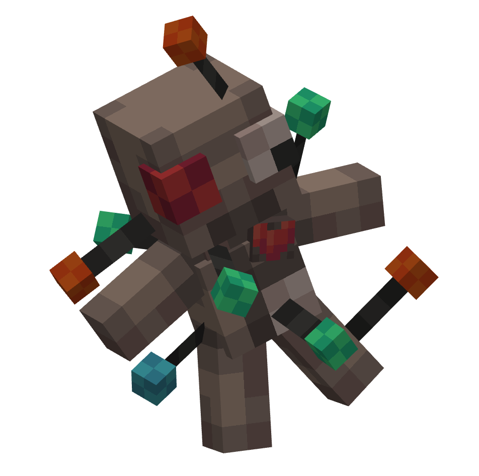кукла вуду, qqold — предмет ресурспака minecraft специально для сервера foxward