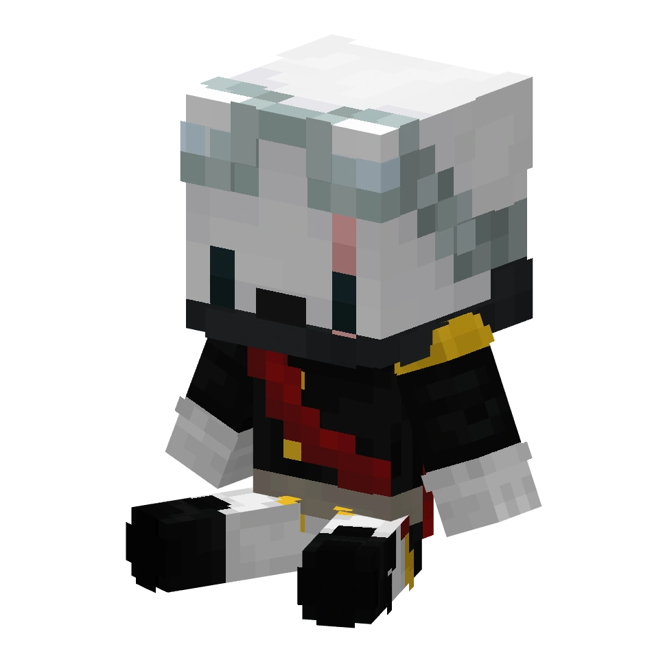 Вайт плащ, white cape — предмет ресурспака minecraft специально для сервера foxward